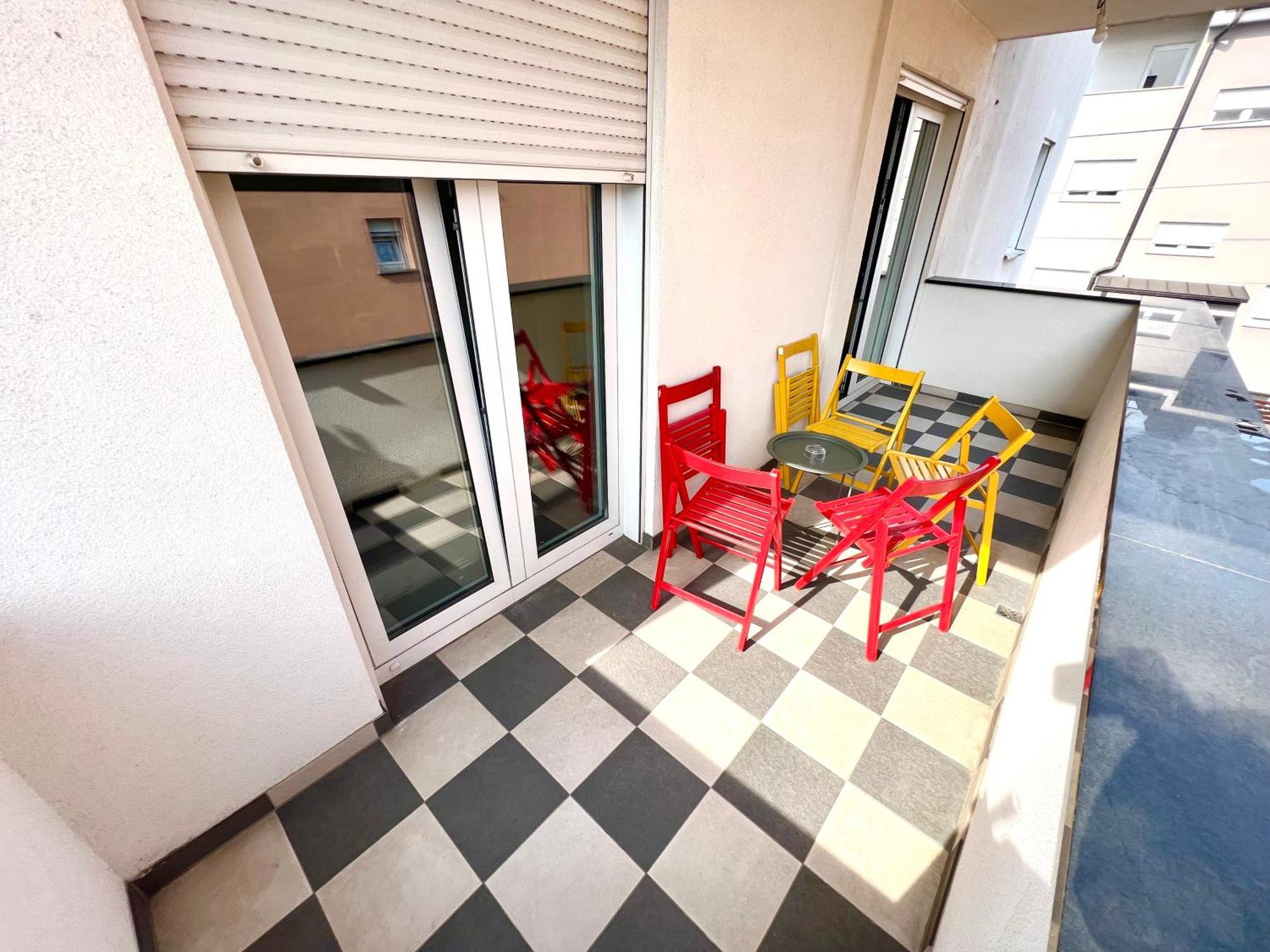 Apartmani Jarun Zagreb Exteriör bild