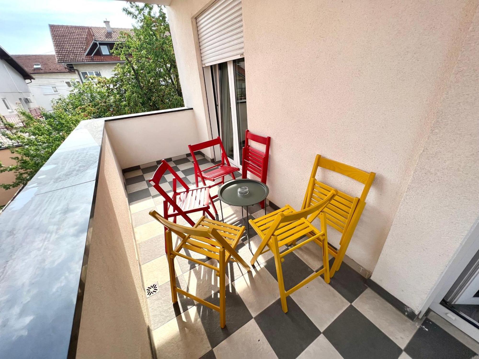 Apartmani Jarun Zagreb Exteriör bild